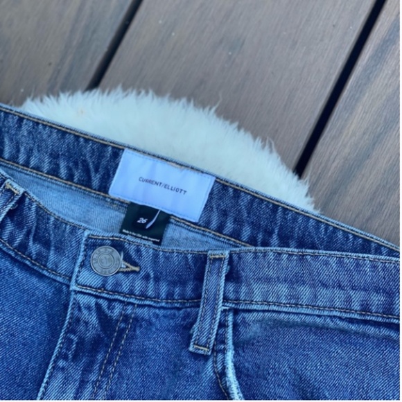 Current/Elliott The Crop Straight Jean - Picture 3 of 7